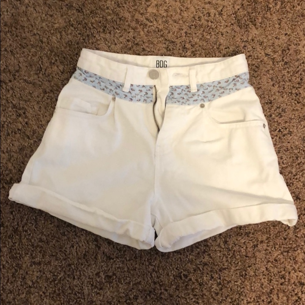 Urban Outfitters (BDG) floral jean shorts